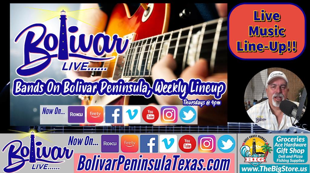 Live Music Line-Up, Bands On Bolivar.