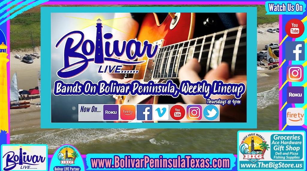 Live Music This Week Here On Bolivar Peninsula This October
