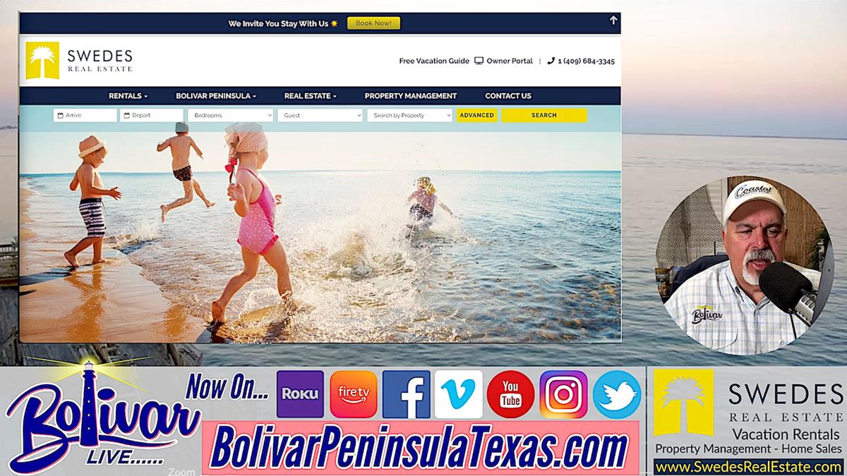 Make Your Fall, And Winter Getaway Plans Now, Come Explore Bolivar Peninsula.