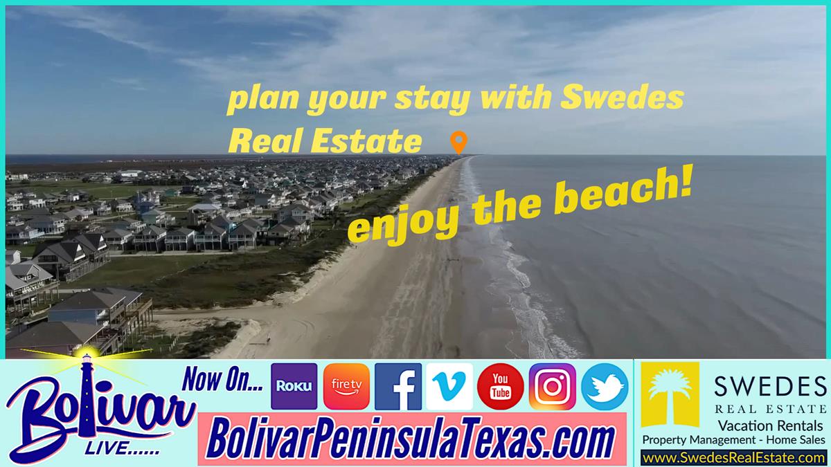 Make your plans to visit the Upper Texas coast this spring and summer with Swedes Real Estate