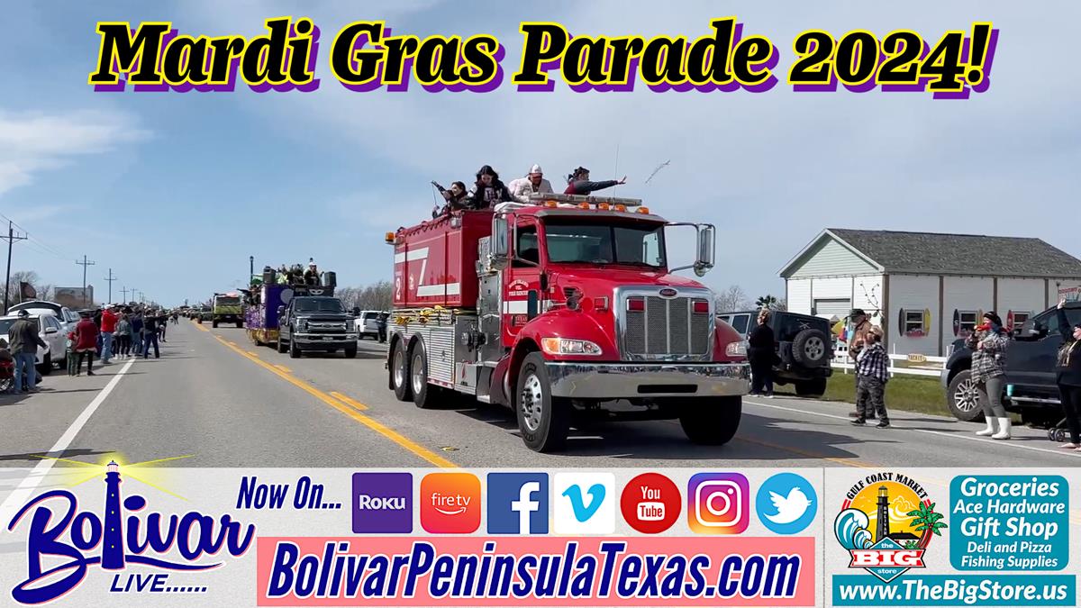 Mardi Gras Parade 2024 Coming Soon On Bolivar Peninsula, Texas!
