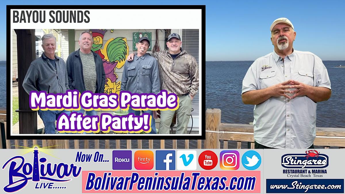 Mardi Gras Parade After Party At Stingaree Restaurant In Crystal Beach, Texas!