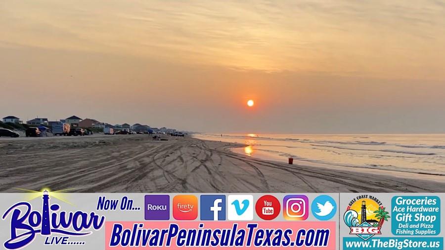 Memorial Day Weekend Beachfront, On The Upper Texas Coast, Bolivar Peninsula.