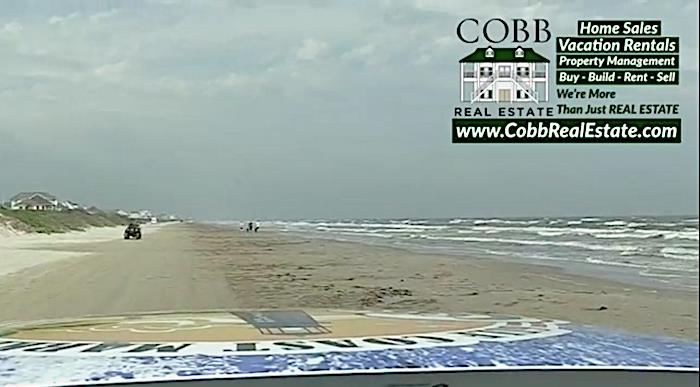 Monday Wind Down Beachfront, On Bolivar Peninsula In Crystal Beach, Texas.