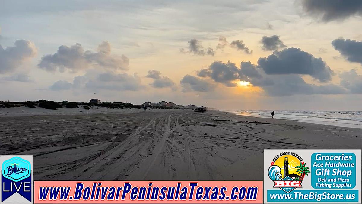 Morning View Beachfront, On Bolivar Peninsula.