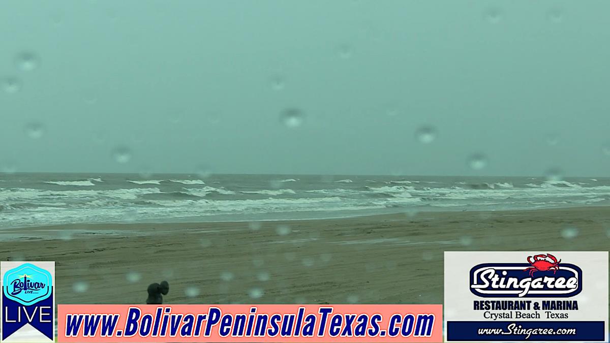 Much Needed Rain Covers Bolivar Peninsula.