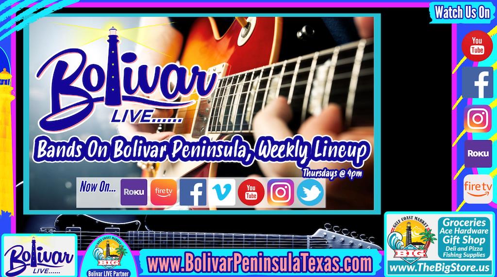 Music on Bolivar Starts Tonight! Don't Miss This Week's Live Performances.