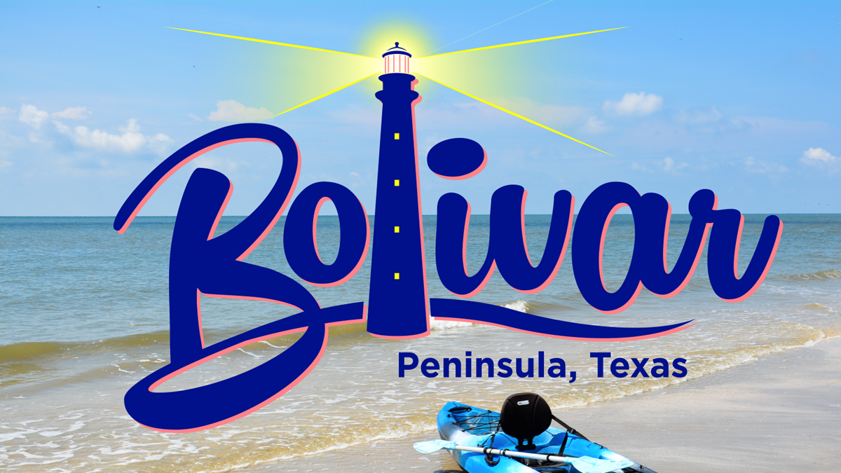 New Logo To Build Tourism and Economic Growth For Bolivar Peninsula.