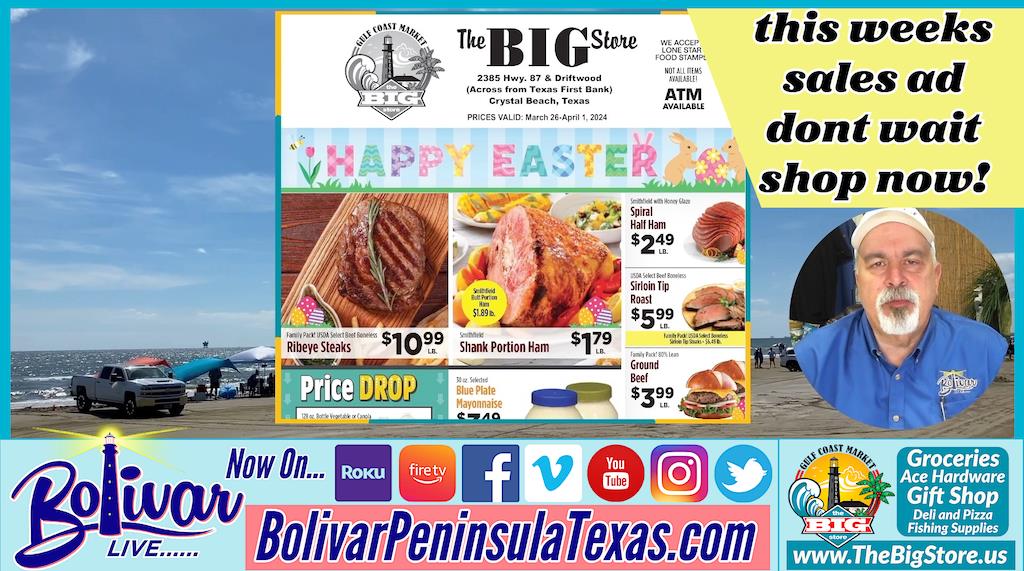 new sales ad for the big store save big this easter!