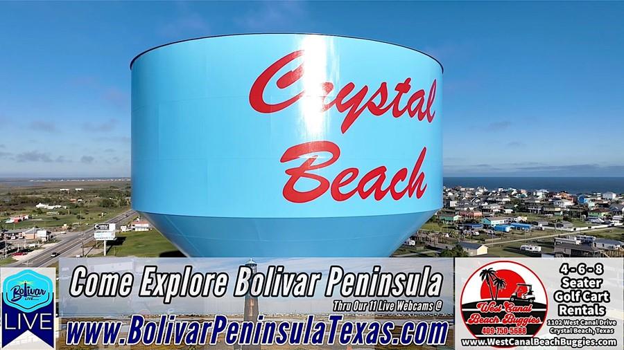 New Water Tower Operational On Bolivar Peninsula.