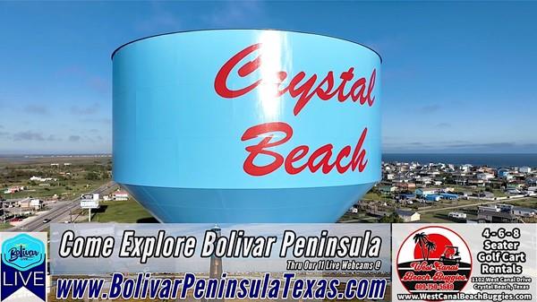 New Water Tower Operational On Bolivar Peninsula.