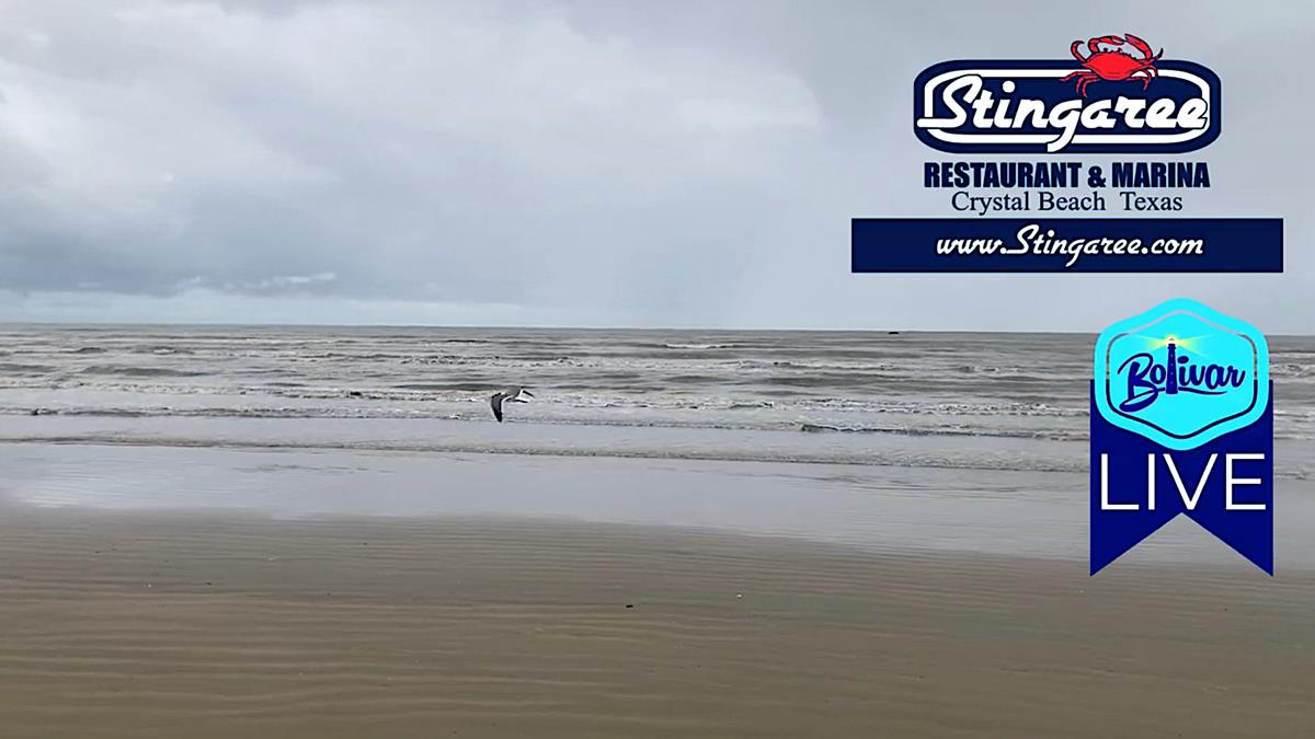 Not All Of Bolivar Peninsula Saw Heavy Rain.