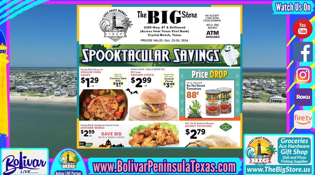 October Sales Ad At The Big Store Spooktacular Deals Await!