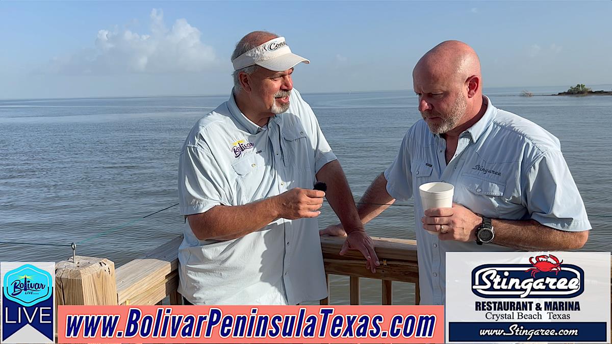 On The Dock Of Bay At Stingaree With Bolivar Live and Brad Vratis.