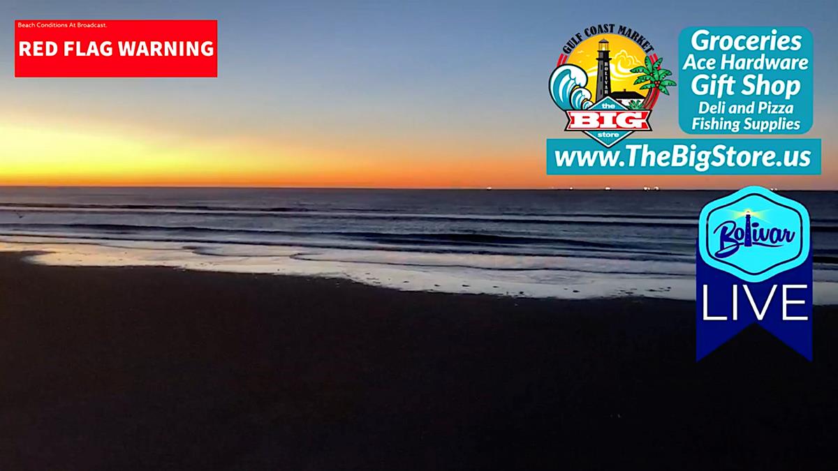 Painted Sky Thursday Morning On Bolivar Peninsula.