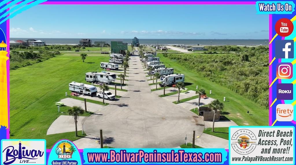 Palapa RV Beach Resort Offers Convenient Beach Access And A Refreshing Pool.