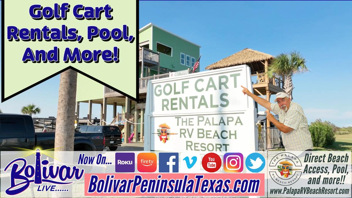 Palapa RV Beach Resort, Your Fall Getaway Destination On Bolivar Peninsula.