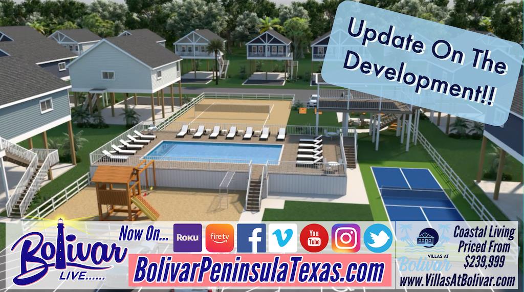 Phase 1 Is Sold Out, Phase 2 Selling Fast, The Building Begins At, Villas At Bolivar.