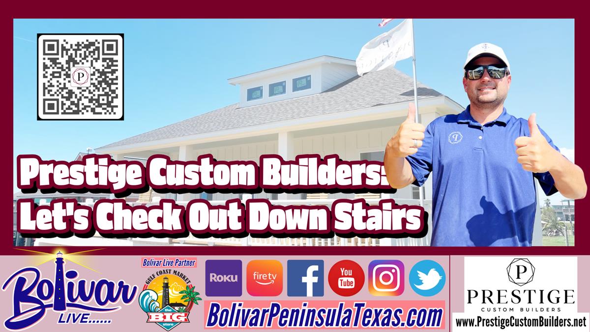 Prestige Custom Builders Let's Check Out Down Stairs.