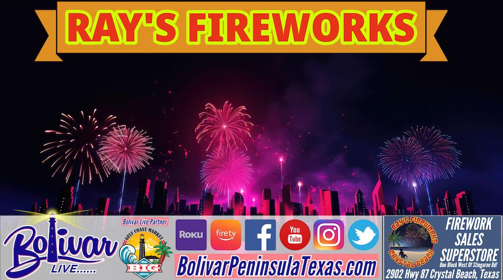 Ray's Fireworks, Saves You Money, Buy Direct, Beachfront Fireworks.