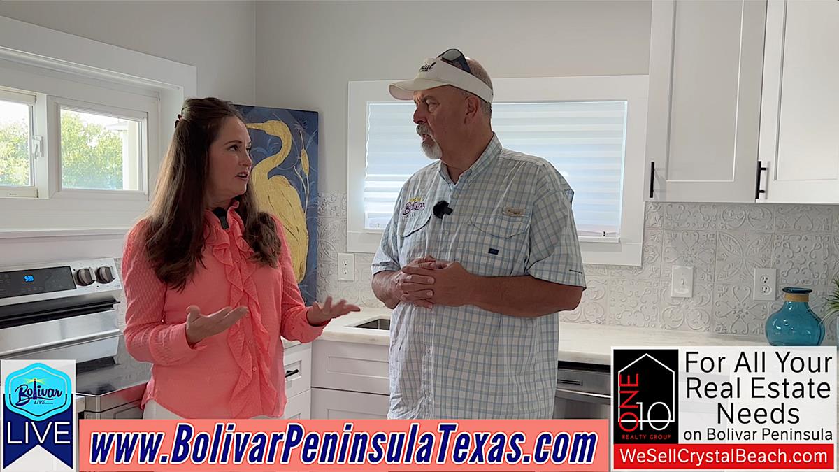 Real Estate Talk On Bolivar Peninsula With One 10 Realty Group.