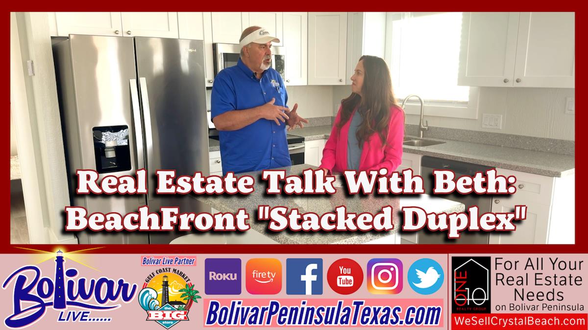 Real Estate Talk With Beth BeachFront Stacked Duplex