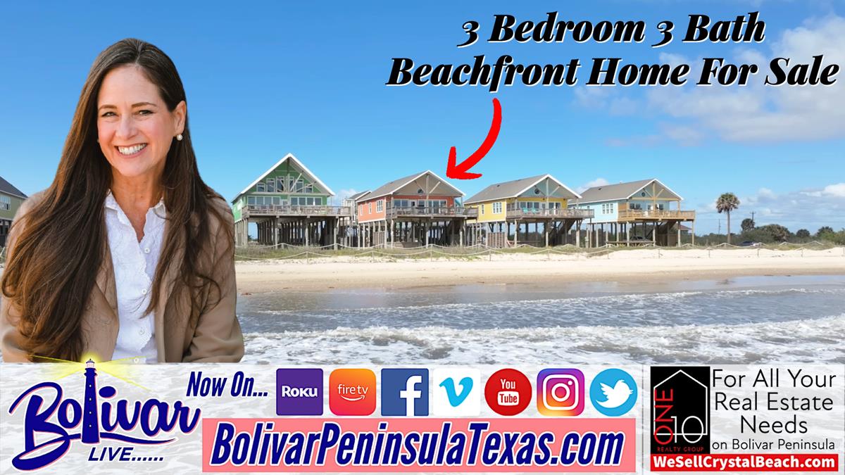 Real Estate Talk With Beth, Beautiful Beachfront Home For Sale.