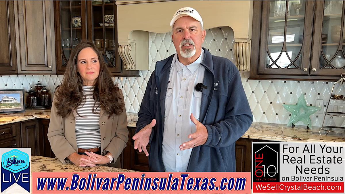 Real Estate Talk With Beth, In Crystal Beach, Texas.