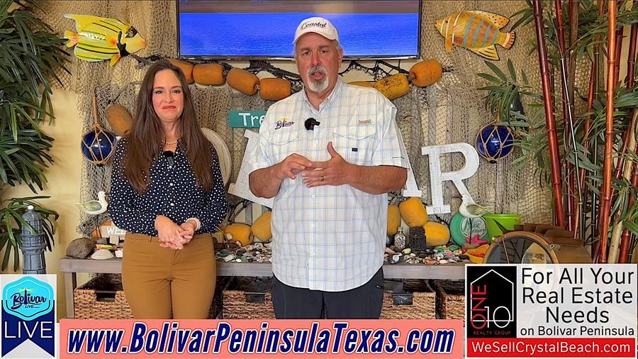 Real Estate Talk With Beth, In Crystal Beach, Texas.