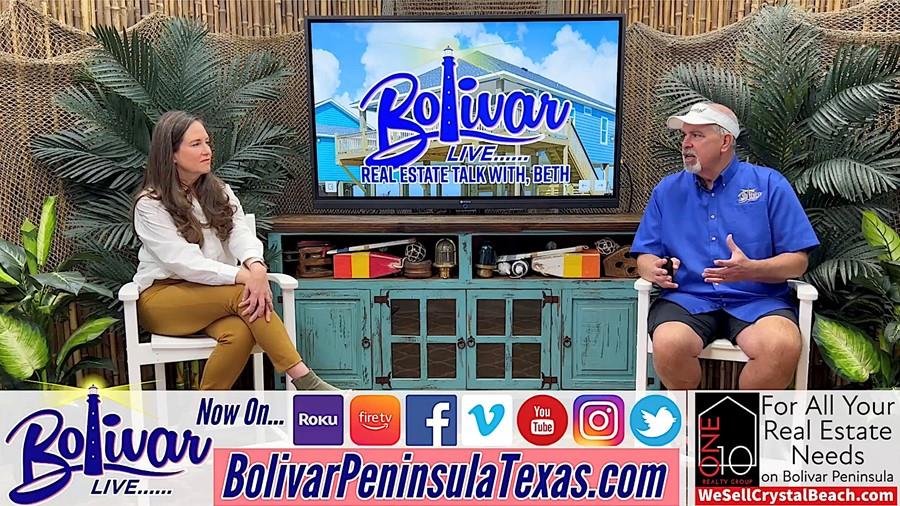 Real Estate Talk With Beth, Lot Investment On Bolivar Peninsula.