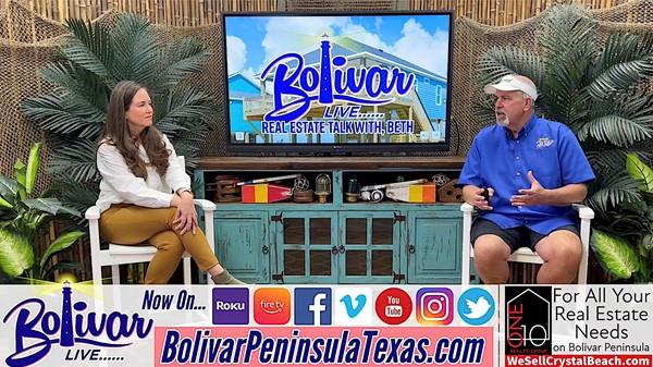 Real Estate Talk With Beth, Lot Investment On Bolivar Peninsula.