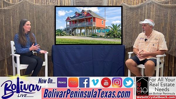 Real Estate Talk with Beth, of One 10 Realty Group, Bolivar Peninsula.