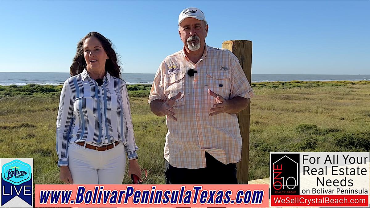 Real Estate Talk With Beth On Bolivar Peninsula.