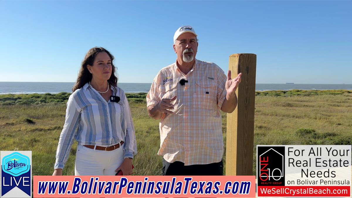 Real Estate Talk With Beth On Bolivar Peninsula.