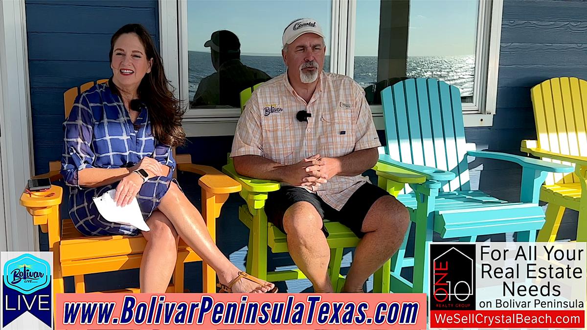 Real Estate Talk With Beth On Bolivar Peninsula.