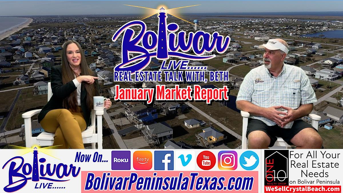 Real Estate Talk With Beth, The January Market Report.