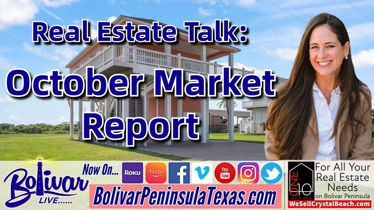 Real Estate Talk With Beth, The October Market Report.