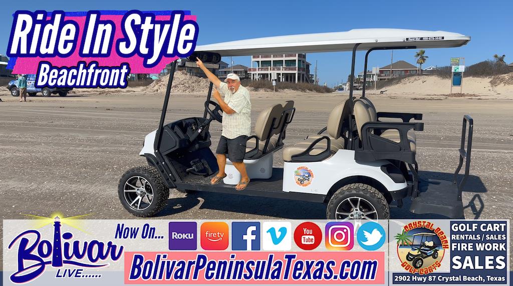 Rent From Crystal Beach Golf Carts For Your Labor Day Vacation.