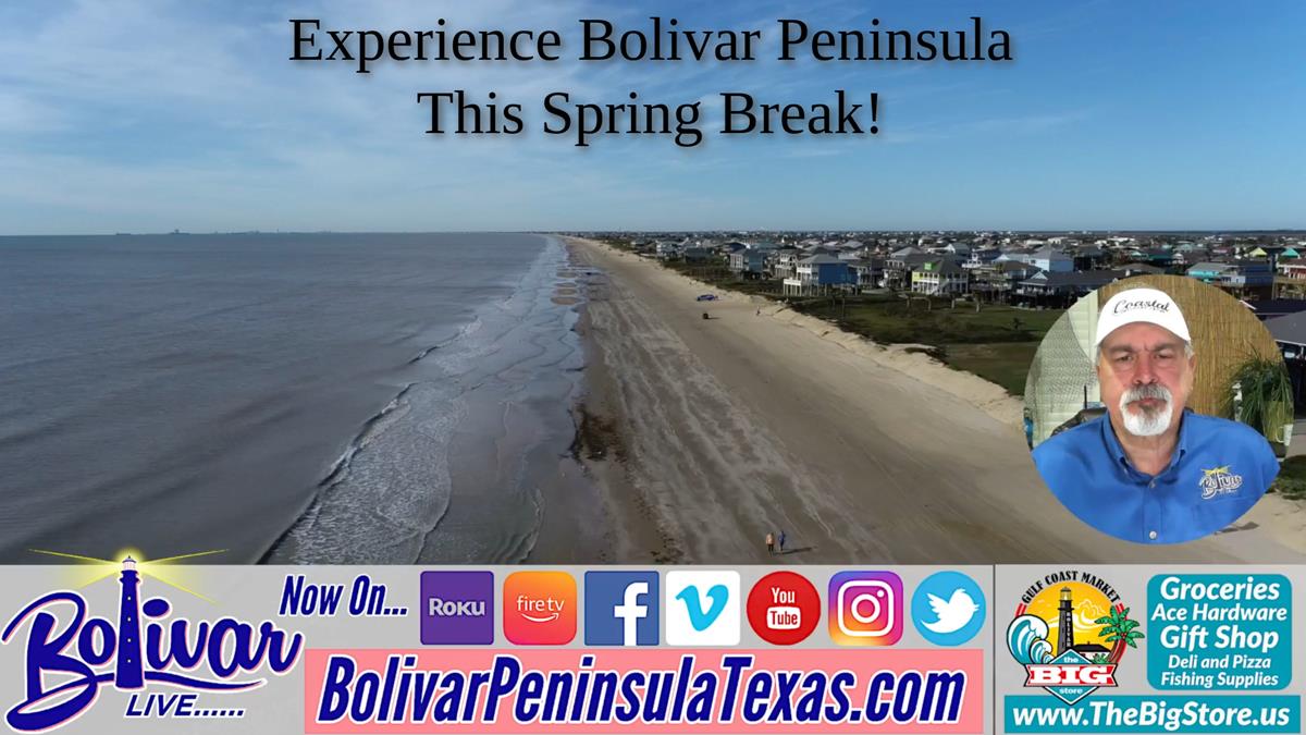 Road Trip Weekend Ahead, Explore Bolivar Peninsula For Spring Break 2024.