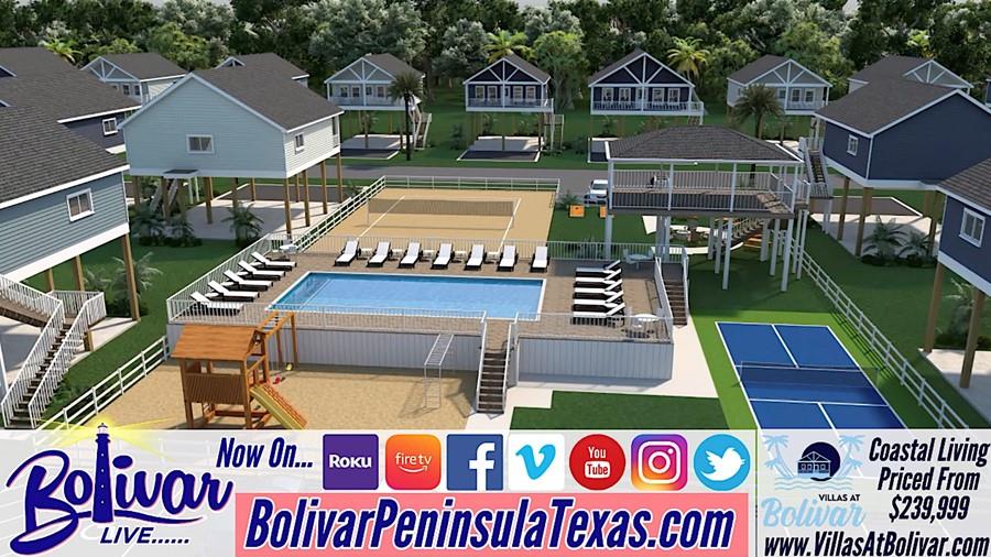 SAVE Money On A NEW Beach House, New Development In Crystal Beach, Texas.