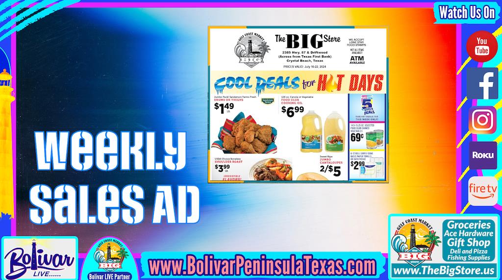 Sales Ad For The Big Store This Week And Clue #2 In The Hunt For Bolivar.