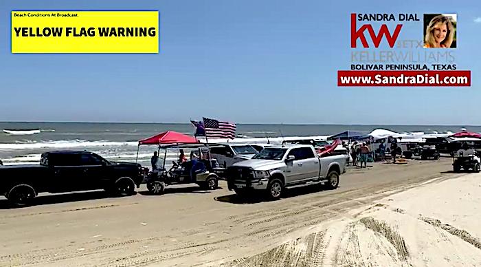 Saturday Is In Full Swing On The Beachfront, In Crystal Beach, Texas!