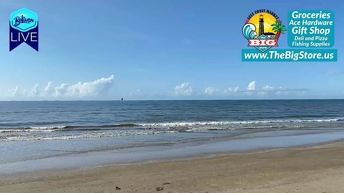 Saturday Morning Beachfront, On Bolivar Peninsula.