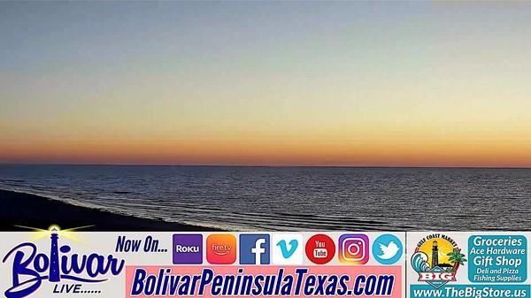 Saturday Morning Look Around Bolivar Peninsula, Beachfront To Bayside..