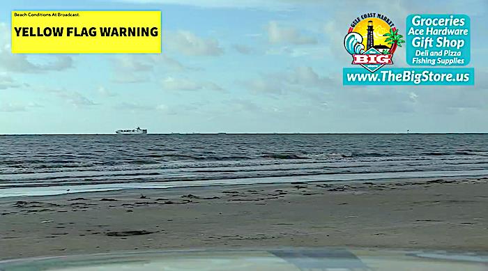 Saturday Morning Sounds Of The Surf and Beachfront View On Bolivar Peninsula.