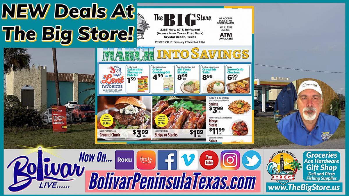 Save Big On Your Groceries This Week, With The Big Store's Sales Ad!