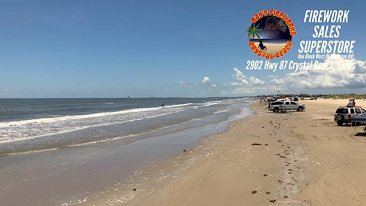 See What's Happening Beachfront In Crystal Beach, Texas Today.
