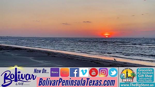 Serenity Unveiled: Mesmerizing Sunday Morning Beachfront Sunrise in Crystal Beach, Texas