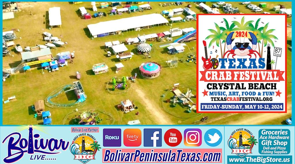 Showcasing The Texas Crab Festival 2024, Crystal Beach, Texas