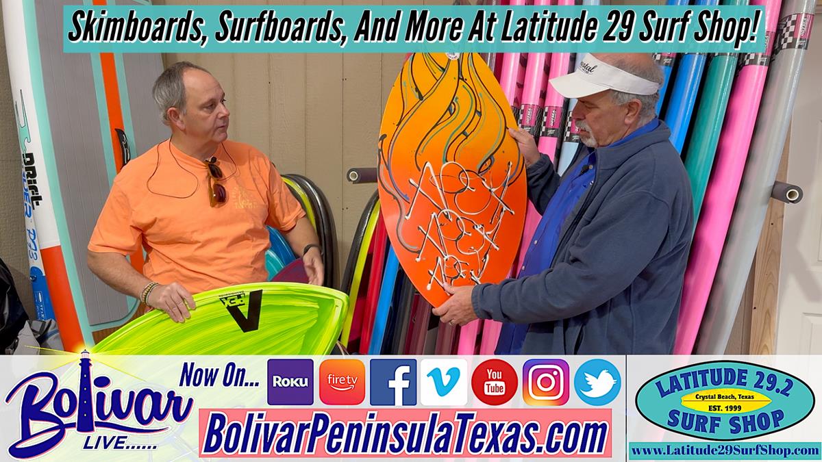 Skimboards, Skateboards, And More At Latitude 29 Surf Shop!